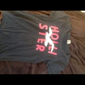 Navy Hollister shirt size medium